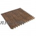6 Pcs Wood Grain Utility EVA Foam Floor Interlocking Mat Play Puzzle Show Home Floor Developing Crawling Rugs Mat   569902215